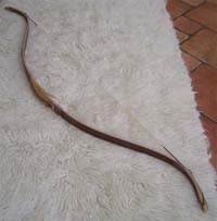 Laminated assyrian recurve bogen