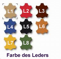 Lederfarbe